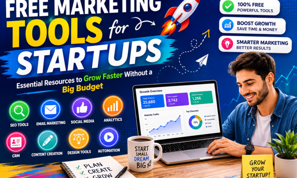 Free marketing tools for startups