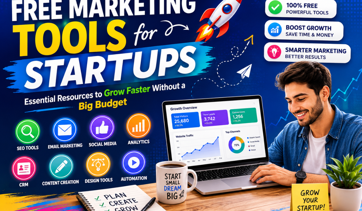 Free marketing tools for startups