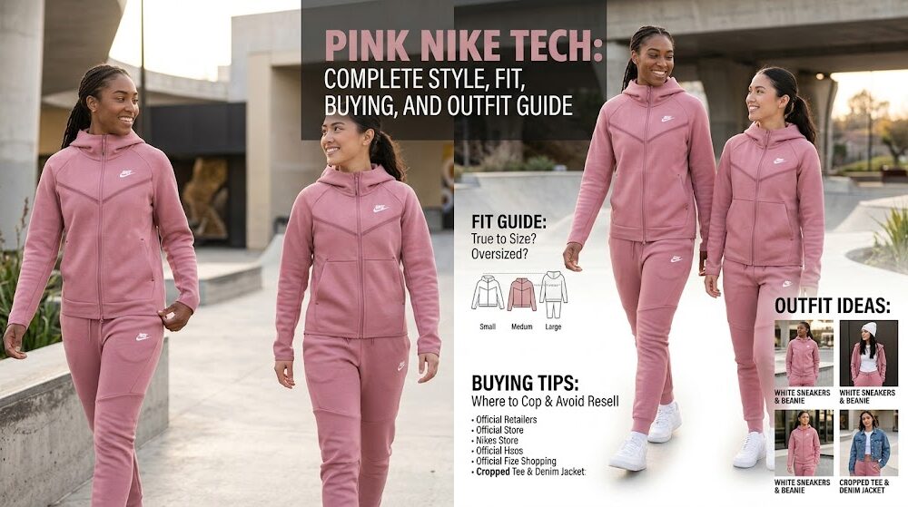 Pink Nike Tech